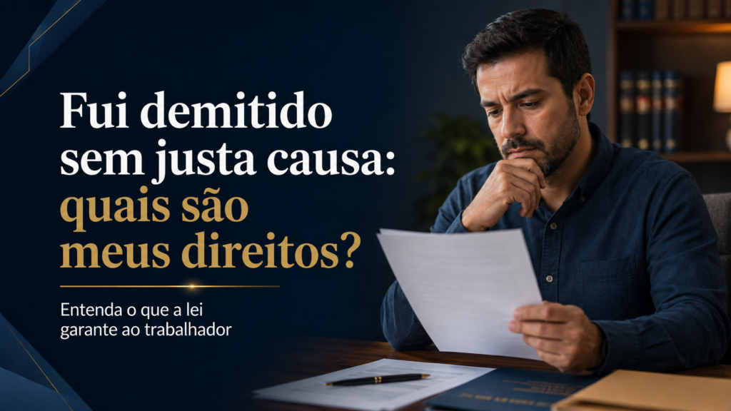 Fui demitido sem justa causa: quais são meus direitos?